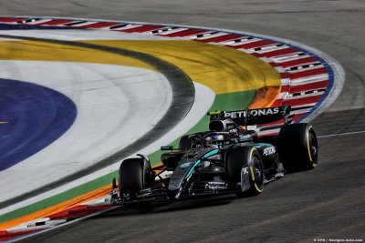 4e sur la grille, Antonelli se voyait jouer la pole ou la première ligne à Singapour