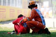 Leclerc a déploré un souci de vision après le crash de sa Ferrari, d'autres examens nécessaires