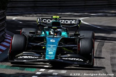 Aston Martin F1&nbsp;: Vettel a du rythme sur un Monaco ’différent’