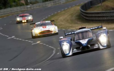 Peugeot a surtout préparé la course