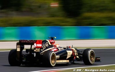 Maldonado a eu une course difficile