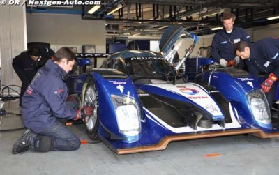 Third fastest time for the factory Peugeot
