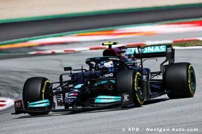 Mercedes F1 félicite un Bottas ’solide’ qui a aidé à gagner en Espagne
