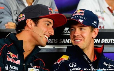 Ricciardo pense que Red Bull choisira Räikkönen