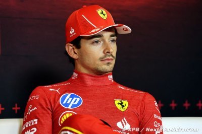 Leclerc in trouble for FIA press conference F-word