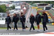 Grosse pluie à Spa-Francorchamps