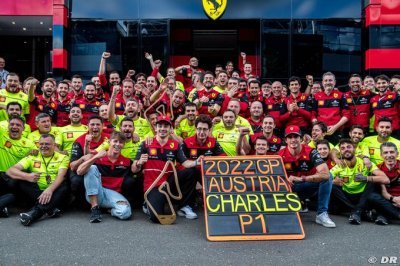 Ferrari ’hierarchies clearer’ after Austria - media