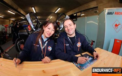 Keiko Ihara prolonge le bail avec Gulf Racing Middle East