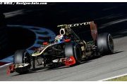 Lotus Renault GP satisfaite des premières libres