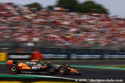 McLaren F1&nbsp;: Une ’surprise’ de verrouiller la première ligne