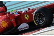 Massa fait confiance aux pneus Pirelli