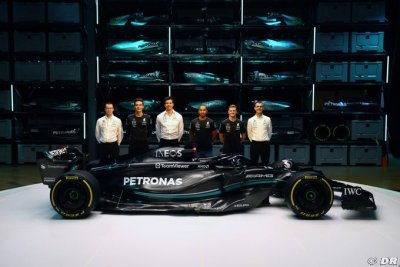 Mercedes F1 launches the W14 at Silverstone