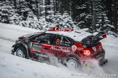 Citroën&nbsp;: Craig Breen se hisse dans le top 5 en Suède