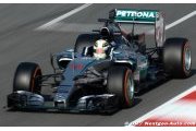 Hamilton a retrouvé la piste plus tôt que prévu
