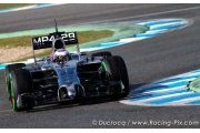 Jerez, Jour 3 : Button devance Alonso à mi-séance