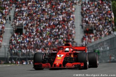 Vettel est fier d’avoir gagné à Montréal avec Ferrari