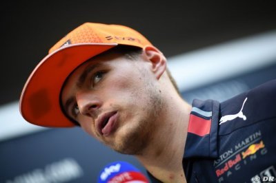 Verstappen n’est pas trop frustré par sa deuxième pénalité en trois courses