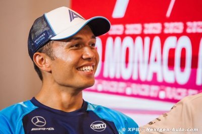 Williams F1&nbsp;: Albon a ’bien plus confiance’ en sa voiture cette année
