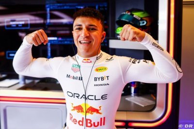 Effrayé mais ambitieux, Hadjar garde un œil sur un baquet Red Bull Racing