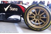 Hembery: The new tyres looked stunning fitted to the Lotus