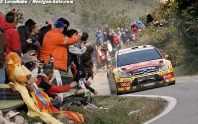 Petter Solberg second in Spain