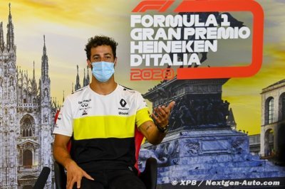 Ricciardo est étonné par la méforme de Ferrari mais veut en profiter