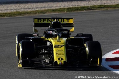 Hulkenberg a eu une matinée productive... sans DRS