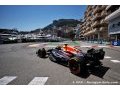 Red Bull piétine au niveau des réglages à Monaco