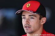 Leclerc : 'Des tonnes de leçons' tirées des erreurs de Monaco