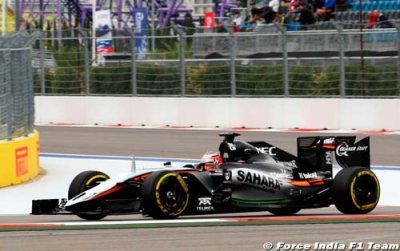 Hulkenberg et Perez bien placés pour la course