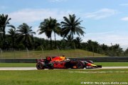 Ricciardo, sur le podium, s'est senti un peu seul