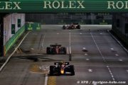 Pérez gagne à Singapour devant les Ferrari, Verstappen septième