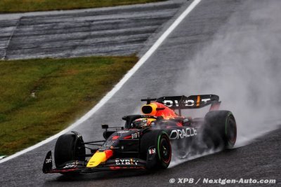 Verstappen&nbsp;: C’est ’incroyable’ d’être champion du monde au Japon