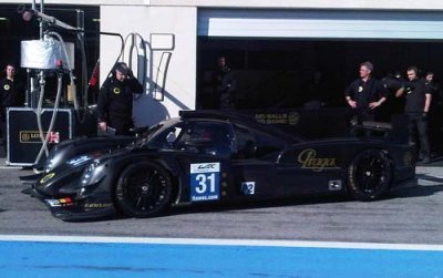Lotus Praga LMP2 signe Jan Charouz