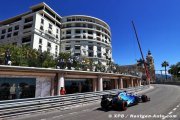 Alpine F1 débute son week-end monégasque avec de nombreux tours