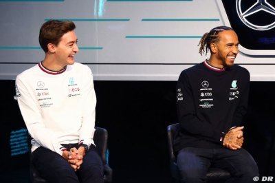 Hamilton et Russell forment un bon duo selon Wolff