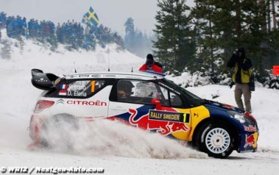 La venue de Loeb enchante les Suédois