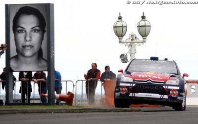 Ogier and Ingrassia in the lead group