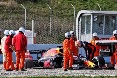 Verstappen satisfait de sa séance matinale malgré sa sortie de piste