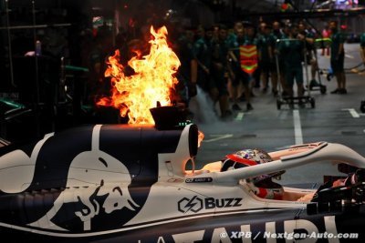 Gasly et AlphaTauri ’pas très satisfaits’ du rythme de l’AT03 à Singapour