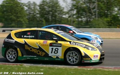 Monteiro étrenne la SEAT León 1.6 litres à Brno