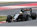 Alfonso Celis et Force India engrangent de l'expérience