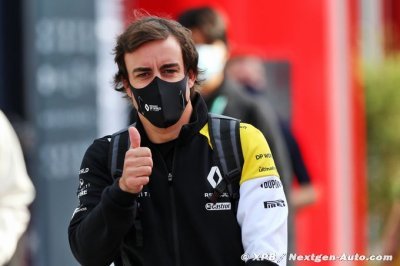Présent à Imola, Alonso admet ne pas être prêt à rouler en GP cette année