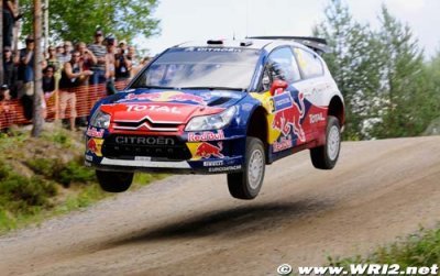Ogier back up to second while Kimi bows out