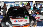 Kubica le plus rapide lors du shakedown en Corse