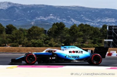 Russell heureux de son chrono, Kubica prend (au moins) du plaisir au volant