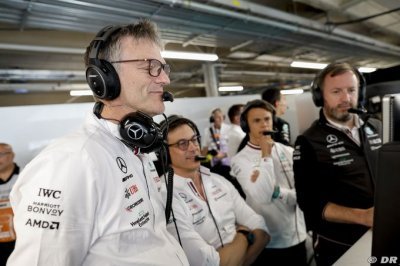Mercedes F1&nbsp;: Wolff reste ’prudent’ pour Silverstone