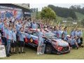Hyundai célèbre son 1er titre constructeurs en WRC