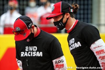 Avec Räikkönen, Giovinazzi a une relation aussi fluide qu’utile pour son pilotage