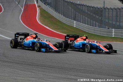 Wehrlein et Ocon tristes de voir une grille sans Manor